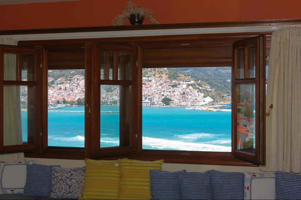 Pleoussa Studio And Apartments Skopelos Dış mekan fotoğraf